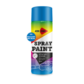 Spray Paint brilliant sky blue